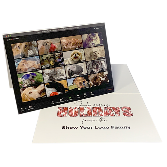 Card: Holiday Animals