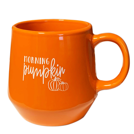 Drinkware: Morning Pumpkin Mug