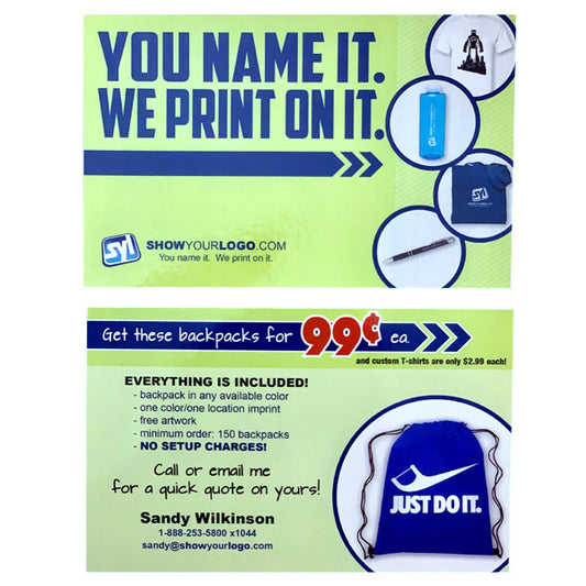 SW: Card "You name it we print on it"